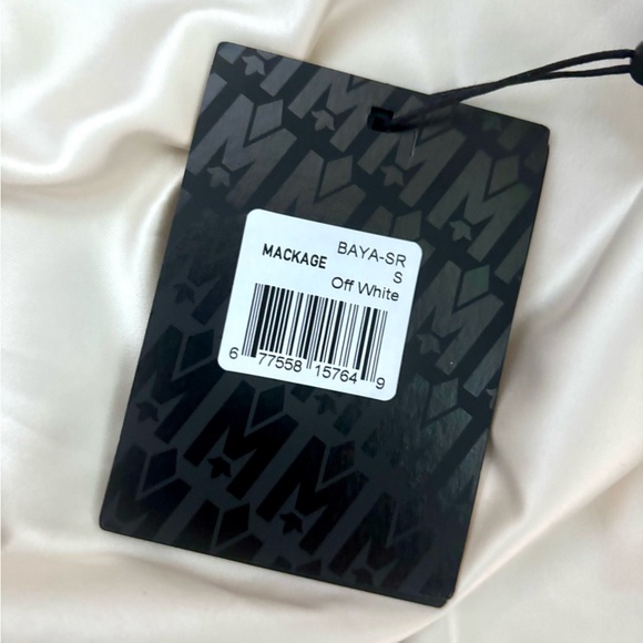 Mackage Off White Baya Leather Moto Jacket - Picture 6 of 6